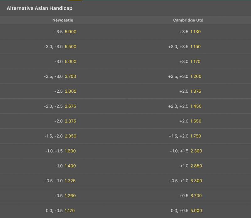 Cách Đọc Tỷ Lệ Kèo Bóng Đá Chuẩn Chỉnh, Chính Xác Cho Newbie 2 Kèo chấp